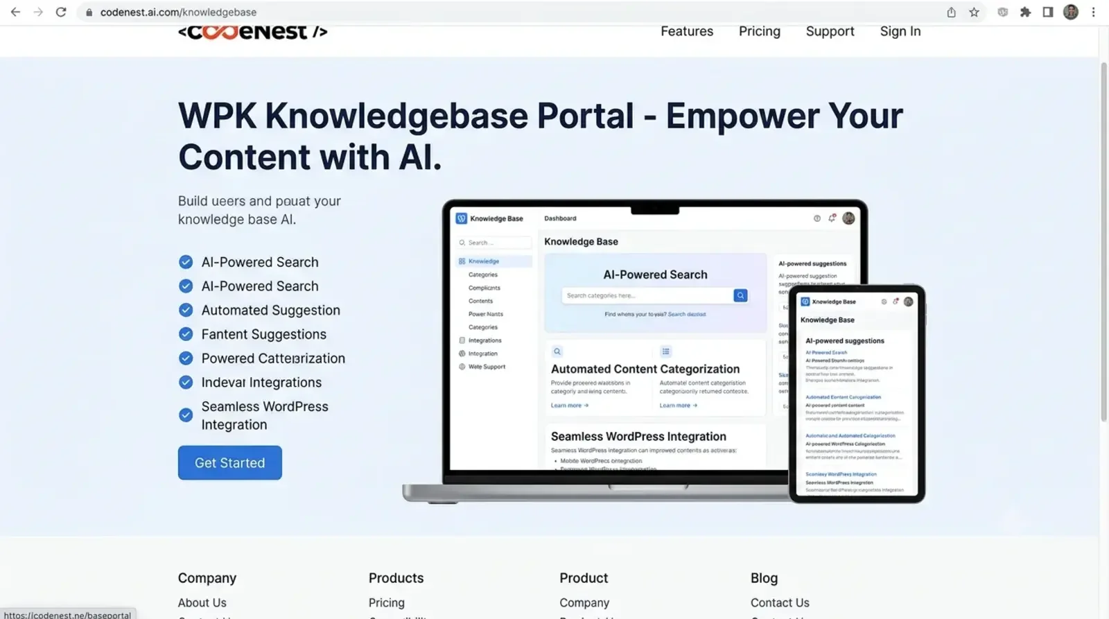 WPK Knowledge Base Portal – WordPress Help Center & Documentation Plugin preview
